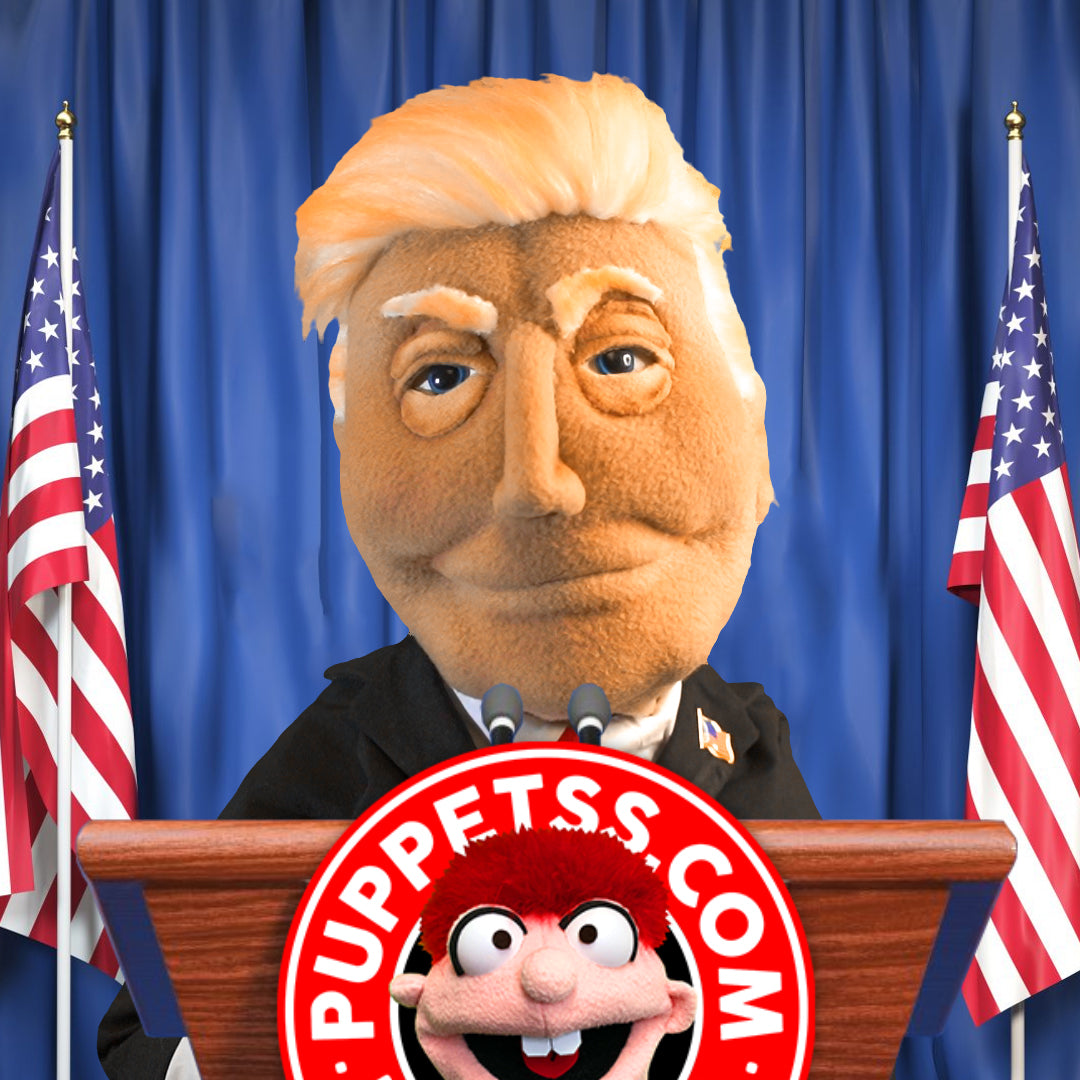 Custom Trump Puppet Message